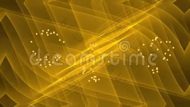 <strong>浅</strong>黄色飞行光粒子的隧道运动背景
